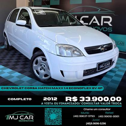 CHEVROLET CORSA 1.4 MPFI MAXX 8V FLEX 4P MANUAL CHEVROLET CORSA 1.4 MPFI MAXX 8V FLEX 4P MANUAL